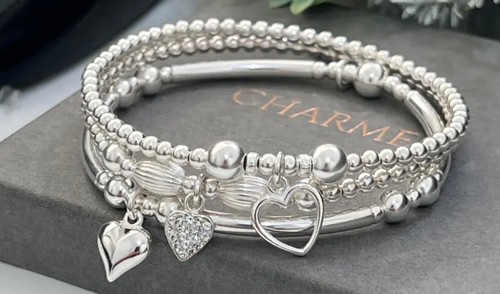 Sterling silver stacking - sterling,