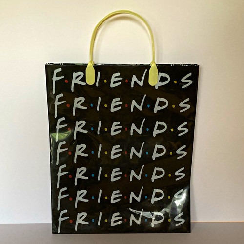 Friends logo black plastic - friends,