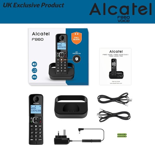 Alcatel f860 cordless phone - alcatel,