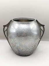 William Hutton Sheffield ART NOUVEAU Pewter Vase - 14cm Height