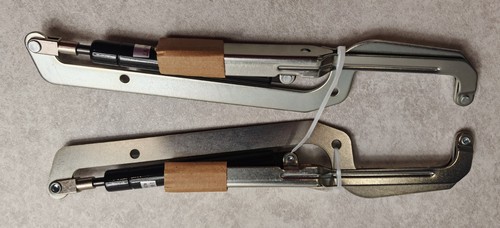 Piston gas strut hinges 140n - gas,