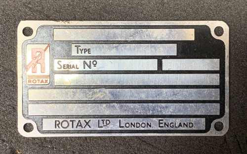 Rotax aircraft blank - aircraft, id