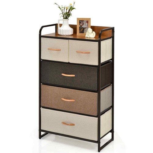Drawer dresser storage - 5-drawer,