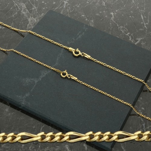 9ct gold plated 22 24 - 16, 20