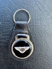 Bentley R Type Continental Mulsanne Brooklands Leather Enamel Car Key Ring Fob