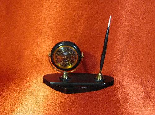 Vintage table clock writing - vintage,