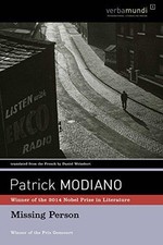 Missing Person - Modiano, Patrick