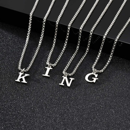 Initial letter necklace - a-z,