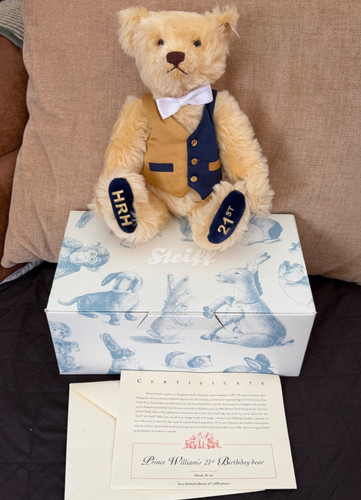 Steiff 661198 prince william - prince, william's