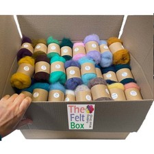 Carded Needle Felting Wool