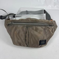 Yoshida Porter Tanker Waist Shoulder bag color silver glay moon shape fashion