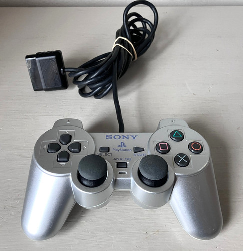 Official silver sony ps2 - silver,