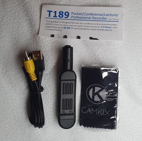 T189 mini body camera 1080p - body,