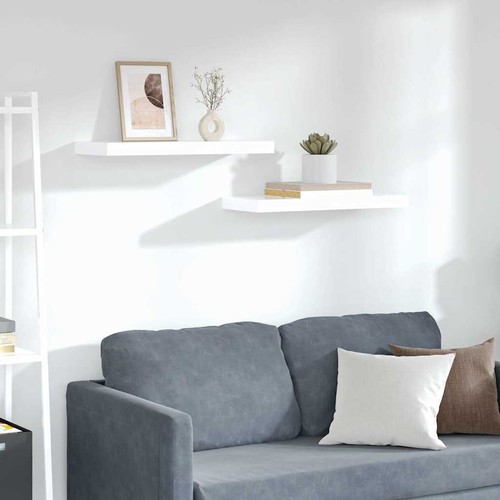 Floating wall shelves - wall, 2