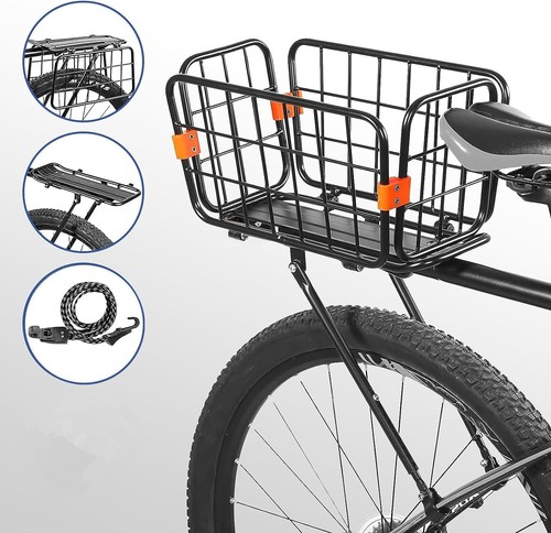 Rear bike rack - bike, with
