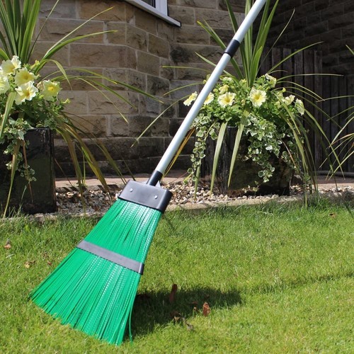 Telescopic garden broom - telescopic,