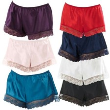 Womens Satin & Lace French
