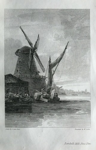 1811 antique print - print;, randalls