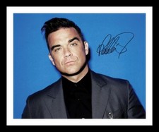 Robbie williams autograph - robbie,