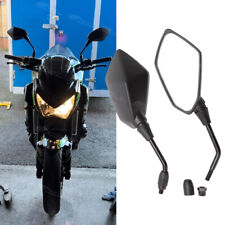 2x 10mm Motorcycle Rearview Side Mirrors For Kawasaki Z1000 Z900 Z750 Z800 Z125