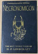 NECRONOMICON - LOVECRAFT COMMEMORATIVE EDITION HARDCOVER 2008 USED VG CONDITION
