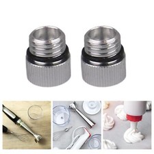 2x Aluminum Whipped Cream