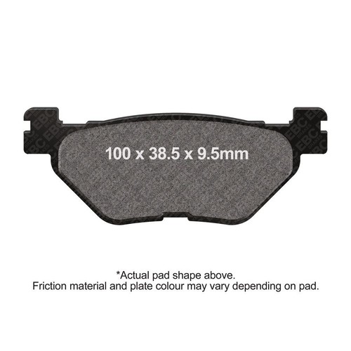 Ebc brake pads - brake, right