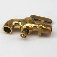 New water drain tap brass - water,