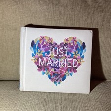 “Just Married” White Linen