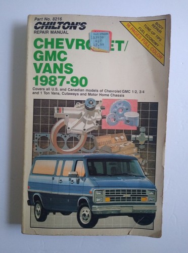 Chilton chevy van rv - chevy,