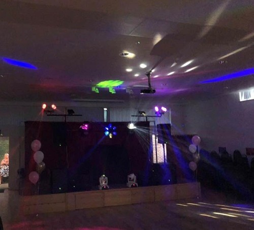 Full set disco - up, equipment