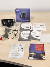 Canon PowerShot SX130 Is 10MP Compact Digital Camera Black, Boxed And Tested