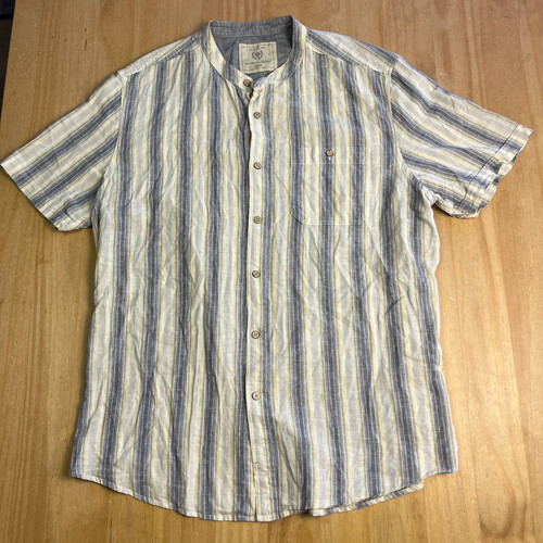 Atlantic bay button shirt - bay, up