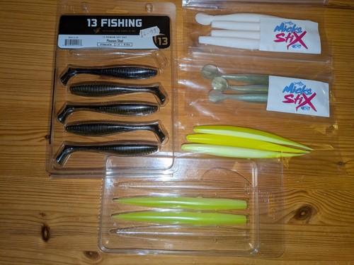 Soft bass lure - bundle, fishing