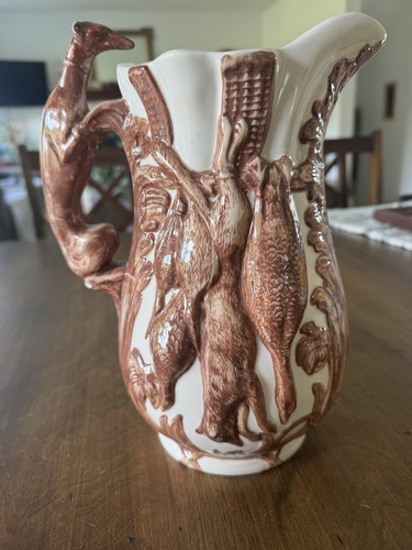 Vintage hunting ceramic - hunting,