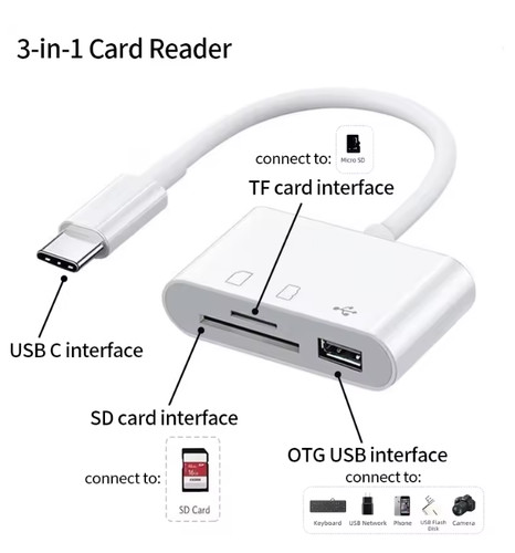 Usb memory card reader - to, sd