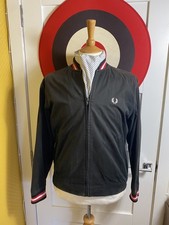 Fred Perry black with red &