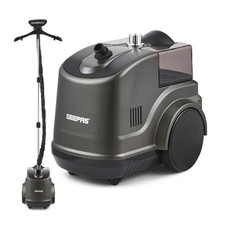 GEEPAS 2000W Upright Garment Steamer 46 g/min steam Removes Creases & Wrinkles