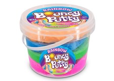 Jumbo 600g Rainbow Putty Soft Stretchy Bouncy Sensory Slime for Kids