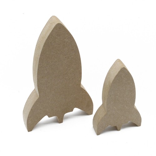Freestanding rocket shape 18mm - shape,