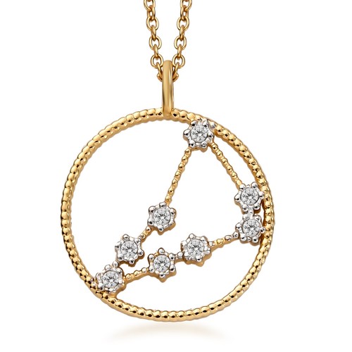 Capricorn zodiac sign necklace - capricorn,