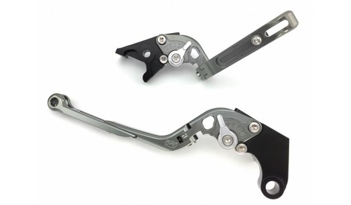 Titanium flip levers - titanium, up