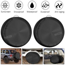 2x 16" Spare Wheel Cover Tyre