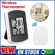 433MHz Digital Wireless Thermometer LCD Ambient Temperature Meter Weather Tester