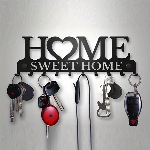 Black key holder - black,