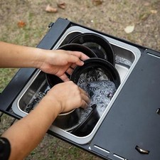 Stainless steel camping - camping, sink