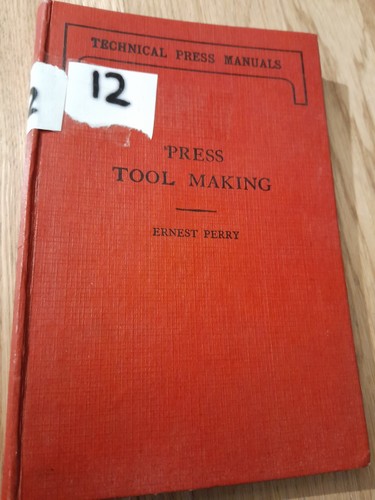 Vintage 1939 press tool making - vintage,