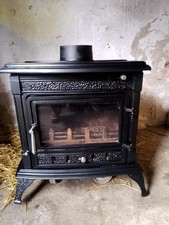 Multifuel Stove with Back Boiler