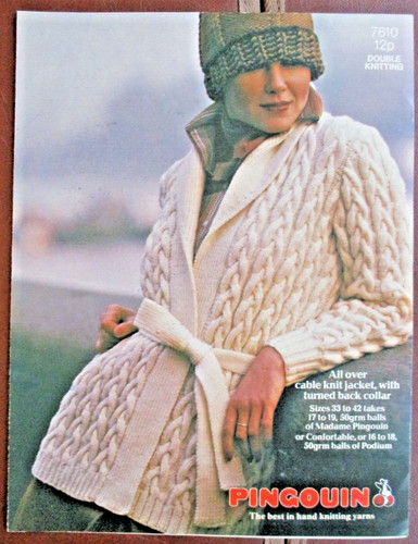 Vintage knitting pattern - knitting,