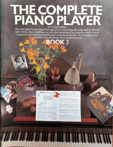 The complete piano player - piano, book